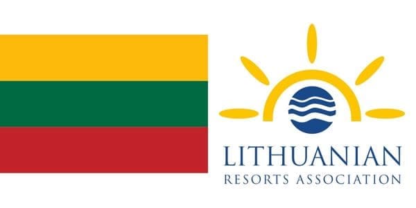 Logo-flag Lithuanian resorts association